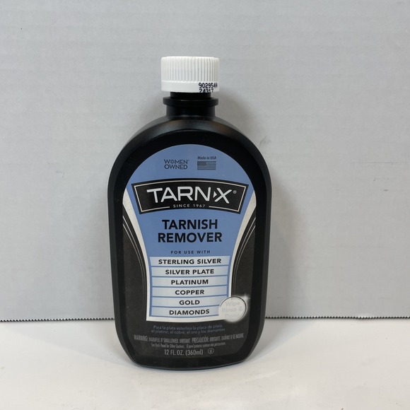 Tarn-X Tarnish Remover for Sterling Silver, Silver Plate, Gold, Diamonds 12oz - Picture 5 of 6